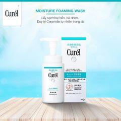 Combo Kem Dưỡng Ẩm Curél Intensive Moisture Cream 40g và Sữa Rửa Mặt Intensive Moisture Care 90ml - Giữ Ẩm và Làm Sạch Da Nhạy Cảm