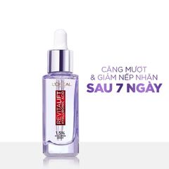 Bộ Combo Serum Mắt và Dưỡng Da L'Oreal Revitalift 1.5% Hyaluronic Acid 30ml & 2.5% Caffeine Eye 20ml - Cấp Ẩm và Làm Sáng Da