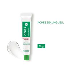 Gel Acnes Sealing Jell 18g - Gel Giảm Mụn Đầu Trắng và Đầu Đen, Hỗ Trợ Làm Sạch Da Mụn, Ngăn Ngừa Hình Thành Mụn Mới