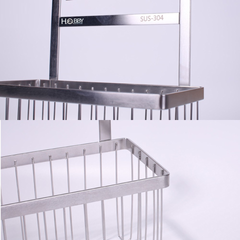 Kệ Đựng Đồ Đa Năng Gắn Cánh Cửa Tủ Bếp Inox 304 Hobby Home Decor TB3 - Tiết Kiệm Không Gian, Sang Trọng Cho Nhà Bếp
