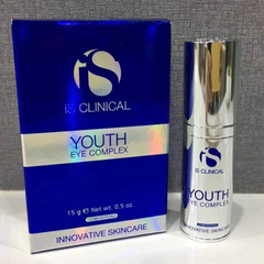 Kem Mắt iS Clinical Youth Eye Complex 15ml - Giảm Quầng Thâm, Bọng Mắt, Lấp Đầy Nếp Nhăn, Chống Lão Hóa cho Da Mắt Tươi Sáng