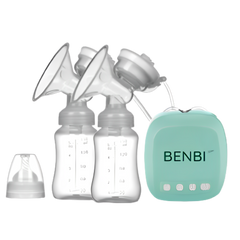 Máy Hút Sữa Đôi Benbi Basic - 2 Chế Độ, 9 Cấp Độ Hút, Thiết Kế Nhỏ Gọn, Êm Ái, Dung Tích 180ml - Thiết Bị Hỗ Trợ Mẹ Bỉm Sữa Chuyên Nghiệp