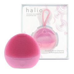 Máy Rửa Mặt Halio Sensitive - Thiết Bị Làm Sạch Và Massage Da Nhạy Cảm, Công Nghệ Sonic Wave, Chống Nước IPX7, 2 Màu Sắc Thời Trang