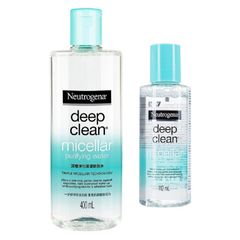 Nước Tẩy Trang Neutrogena Deep Clean Purifying Water Micellar - Cho Làn Da Sạch Sâu, Tươi Mát, Không Cần Rửa Lại - Dung Tích 112ml/400ml
