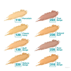 Phấn Phủ Fit Me Matte Poreless Powder Maybelline New York - Phấn Trang Điểm Kiềm Dầu, Lớp Nền Tự Nhiên, Phù Hợp Với Da Dầu, 8 Màu Tùy Chọn