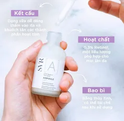 Tinh Chất Ngăn Ngừa Lão Hóa SVR [A] Ampoule Lift 30ml - Vitamin A/Retinol Giúp Da Mềm Mịn, Chống Nếp Nhăn cho Mọi Loại Da