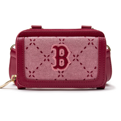Túi trẻ em MLB Diamond Monogram Wallet Cross Bag Boston Red Sox 7ACRMD43N-43PCD