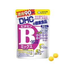 Viên uống Vitamin B Mix DHC - Bổ sung 8 loại vitamin B hỗ trợ sức khỏe và sắc đẹp, cải thiện sức khỏe da, tóc, và tinh thần, 60 viên