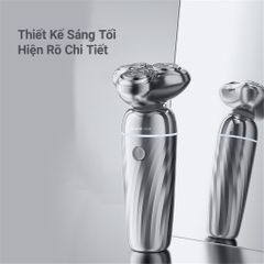 Máy Cạo Râu Xiaomi Enchen X7 - Lưỡi Cắt 3D Tự Động Mài, Công Nghệ Từ Tính, Chống Nước IPX7, Dễ Dàng Vệ Sinh, Thiết Kế Thông Minh