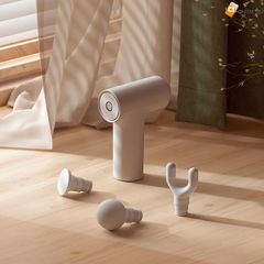 Máy Massage Mini Xiaomi Mijia 2C MJJMQ03YM - Thiết Bị Massage Cầm Tay với 3 Đầu Massage và 3 Tốc Độ, Giúp Thư Giãn Cơ Bắp Hiệu Quả