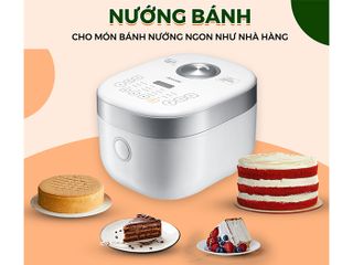 Nồi Cơm Điện Cao Tần 18 Chức Năng Dreamer DKA-IRC118 - Hẹn Giờ, Công Nghệ IH, Dung Tích 1.8L, Chế Độ Nấu Đặc Biệt cho Gạo