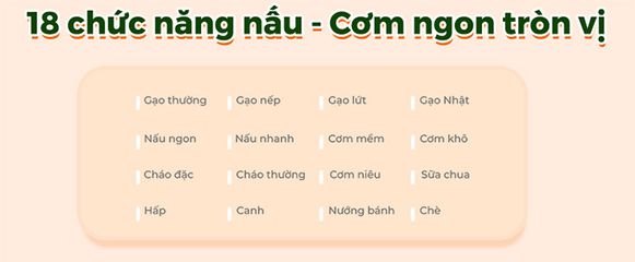 Nồi Cơm Điện Cao Tần 18 Chức Năng Dreamer DKA-IRC118 - Hẹn Giờ, Công Nghệ IH, Dung Tích 1.8L, Chế Độ Nấu Đặc Biệt cho Gạo