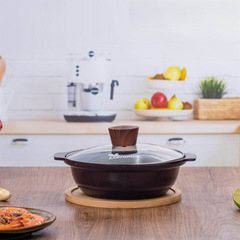 Nồi Kho Đáy Từ Ecoramic Bling Lớp Phủ Ceramic - Dùng Cho Mọi Loại Bếp, Chịu Nhiệt Cao, Giữ Nhiệt Lâu, Dễ Dàng Vệ Sinh