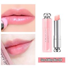 Son Dưỡng Dior Addict Lip Glow Màu 001 Pink - Son Hồng Nhẹ Dưỡng Ẩm Tự Nhiên, Thiết Kế Sang Trọng, Hương Kẹo Ngọt 3.2g