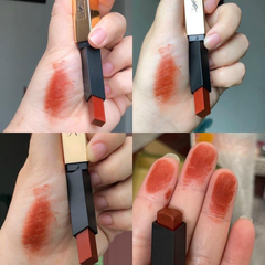 Son YSL Rouge Pur Couture The Slim 35 Loud Brown - Thỏi Son Cam Cháy Cao Cấp, Chất Son Mịn Mướt, Bền Màu 7-8h