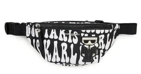 Túi đeo hông Karl Lagerfeld LH2IE1AG Amour Belt Bag In Black