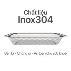 Vỉ Nướng Sâu Lòng Nồi Chiên Không Dầu 2GOOD S19/S20 Inox 304 - Dụng Cụ Bếp Bền Bỉ, Chống Rỉ, An Toàn Cho Sức Khỏe