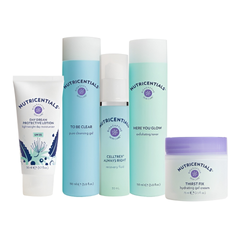 Bộ 5 Sản Phẩm Chăm Sóc Da Dầu và Hỗn Hợp Nutricentials Nuskin - Làm Sạch, Kiểm Soát Dầu, Dưỡng Da Mịn Mượt, Chính Hãng