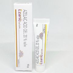 Gel Trị Mụn Ezanic 20% Azelaic Acid - Hỗ Trợ Giảm Mụn và Mờ Thâm Hiệu Quả, Dưỡng Sáng Da 15g