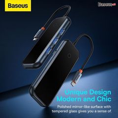 Hub Mở Rộng Baseus AcmeJoy 4 in 1 Docking Type C PD/Data USB3.0 - Chuyển đổi tốc độ cao, tương thích Laptop và Smartphone