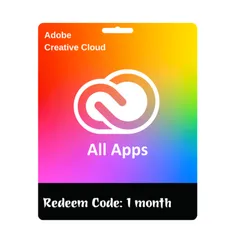 Redeem Code tài khoản Adobe Creative Cloud All Apps 1 tháng
