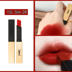 Son YSL Rouge Pur Couture The Slim 28 True Chili đỏ gạch - Son thỏi cao cấp, bền màu 7-8h, sắc đỏ gạch trendy, quyến rũ cho phái đẹp 723112