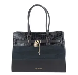 Túi nữ Michael Kors Hamilton Women's Tote Handbag 35F1GHMT4E Black
