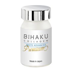 Viên uống trắng da Bihaku Collagen Premium Nhật Bản 30 viên - Dưỡng trắng da từ sâu bên trong, làm sáng da, hỗ trợ ngăn lão hóa tự nhiên