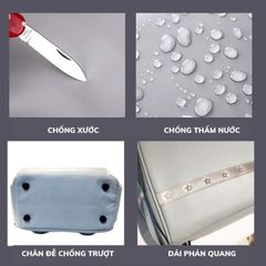 Balo hỗ trợ chống gù Oudele cho bé - Thiết kế thông minh, chất liệu chống thấm, nhiều ngăn chứa sách vở, bảo vệ sức khỏe trẻ em