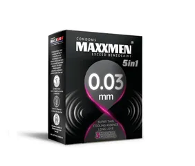 Bao Cao Su siêu mỏng truyền nhiệt Maxxmen 0.03mm