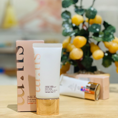 Kem Chống Nắng Su:m37 Sun Away Tone-Up SPF50+ - Kem Mỏng Nhẹ, Nâng Tone Da Tự Nhiên, Bảo Vệ UV, Phù Hợp Mọi Loại Da