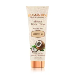 Kem Dưỡng Thể Dầu Dừa Seamantika - Mineral Body Lotion Coconut Oil 250ml, Dưỡng Da Sáng Mịn, Hương Dịu Nhẹ, Phục Hồi Làn Da Rạng Rỡ