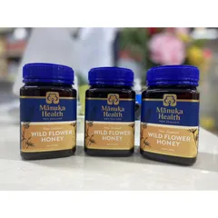 Mật Ong Manuka Health Wild Flower Honey 500g - Mật Ong Hoa Rừng New Zealand Nguyên Chất, Tăng Cường Sức Khỏe Và Làm Đẹp