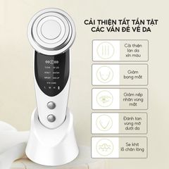 Máy massage mặt 7 in 1 Joou M8807 - Công nghệ Ultrasonic EMS và sóng RF cho da đẹp, giảm mụn, làm sáng da, chăm sóc chuyên sâu