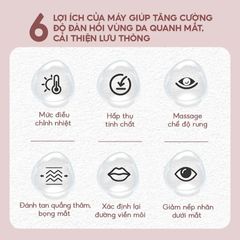 Máy Massage Mắt Joou U2 - Giải Pháp Giảm Bọng Mắt, Quầng Thâm Hiệu Quả Với Công Nghệ Hiện Đại, Thư Giãn Và Chăm Sóc Da Mắt Tại Nhà