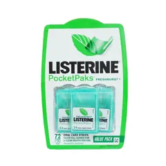 Miếng ngậm hỗ trợ thơm miệng Listerine Pocketpaks Fresh Burst