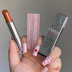 Son Dưỡng Dior Addict Lip Glow 039 Warm Beige Cam Đất - Son Môi Dưỡng Ẩm, Phủ Màu Tốt, Phù Hợp Mọi Tone Da