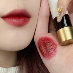 Son Hermes Rouge À Lèvres Matte 85 Rouge H - Son Môi Đỏ Rượu Lì Quyến Rũ, Chất Son Mịn, Bám Màu Lâu, Dành Cho Phụ Nữ