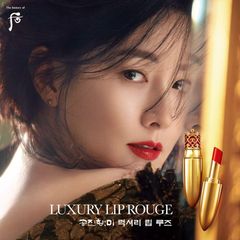 Son Whoo Gongjinhyang Mi Luxury Lip Rouge 55 Real Red - Son Môi Đỏ Tươi Sang Chảnh, Dưỡng Ẩm Mượt Mà, Phù Hợp Với Mọi Tông Da