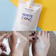 Sữa Dưỡng Thể Trắng Da White Conc Body CC Cream - Kem Dưỡng Sáng Da Toàn Thân, Tái Tạo Tế Bào, Che Khuyết Điểm, Phù Hợp Mọi Loại Da