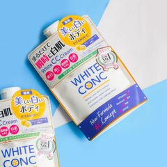 Sữa Dưỡng Thể Trắng Da White Conc Body CC Cream - Kem Dưỡng Sáng Da Toàn Thân, Tái Tạo Tế Bào, Che Khuyết Điểm, Phù Hợp Mọi Loại Da
