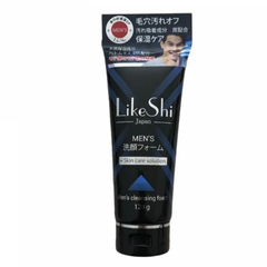 Sữa Rửa Mặt Nam Likeshi Men's Cleansing Foam - Làm Sạch Sâu, Kiểm Soát Dầu, Độ Ẩm Tốt, 120ml