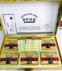 Viên Tinh Dầu Thông Đỏ Cheon Bi Sol Hàn Quốc - Hỗ Trợ Tim Mạch, Miễn Dịch, Làm Đẹp Da - Thực Phẩm Dinh Dưỡng Quý Hiếm