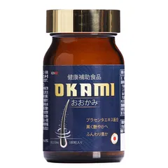Viên uống mọc tóc Kensei Okami Nhật Bản - Hỗ trợ nuôi dưỡng và ngăn ngừa rụng tóc, cải thiện tóc chắc khỏe và bóng mượt