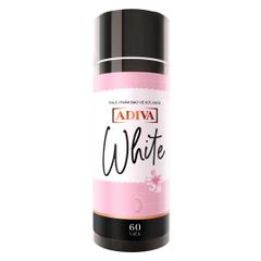 Viên Uống Trắng Da White Adiva 60 Viên - Hỗ Trợ Làm Sáng Da Tự Nhiên, Bảo Vệ Da Dưới Ánh Sáng Mặt Trời