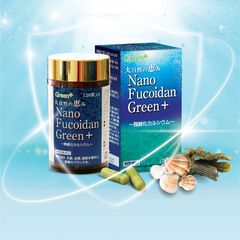 Viên uống Nano Fucoidan Green+ 120 viên - Tăng cường sức khỏe, hỗ trợ miễn dịch và đề kháng, lý tưởng cho người bị hóa xạ.