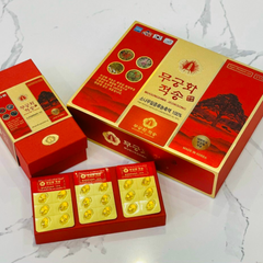 Viên uống tinh dầu thông đỏ VVIP Mugunghwa Jeoksong - Giúp Tăng Cường Sức Khỏe, Chống Lão Hóa, 180 Viên Hỗ Trợ Năng Lượng