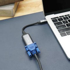 Bộ Chuyển Đổi Mazer ALU USB-C to VGA 1080p/60Hz - Kết Nối Màn Hình VGA Và Máy Chiếu Chất Lượng Cao