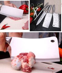 Bộ Dao Inox Seki 6 Món Cao Cấp Nhật Bản - Bộ Dụng Cụ Nhà Bếp Bền Bỉ & Sắc Bén, Kèm Khay Đựng Sang Trọng