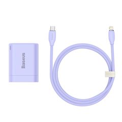 Bộ Sạc Nhanh Baseus Super Si Pro 20W Cùng Cáp Type-C 1M - Hỗ Trợ Sạc PD/QC 3.0 Cho iPhone, Android, Thiết Kế Thời Trang, Bền Bỉ